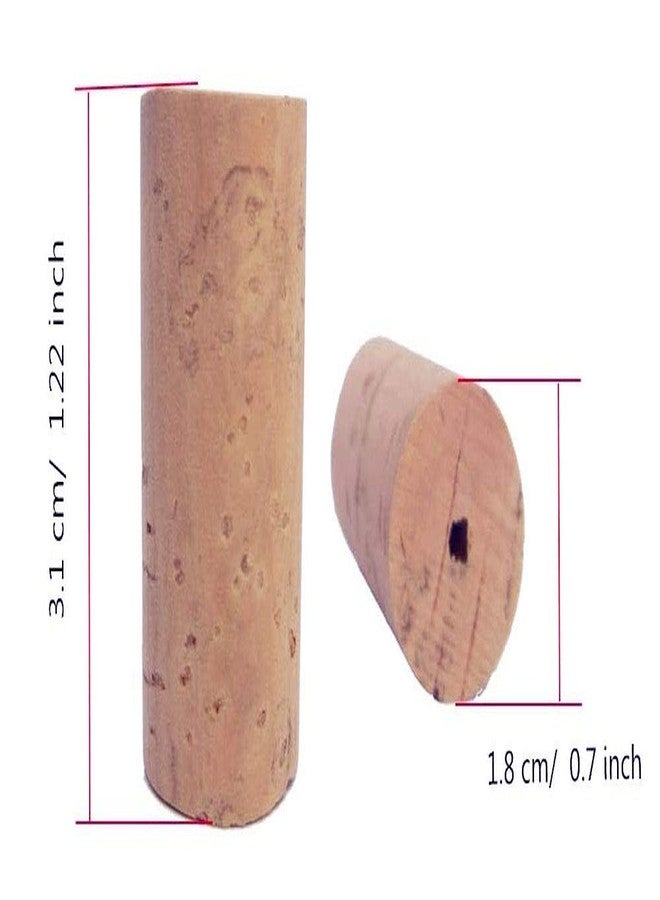 Jiayouy 6pcs Flute Headjoint Cork Plugs Natural Corks Cap Flute Repair Part Accessaries - Image 3